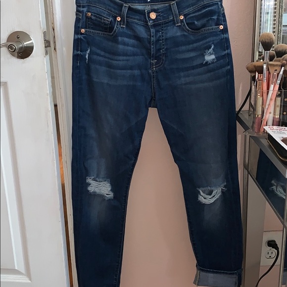 PRICE REDUCED!! 7for all mankind Jeans - Picture 2 of 8